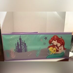 Disney Ariel & Flounder Bed Rail Cover - Teal, Purple, Red, Yellow